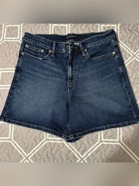 Calvin Klein Dark Indigo Denim Women's Shorts